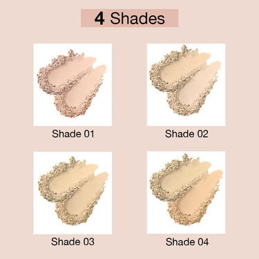 Hilary Rhoda Slay All Day 2 in 1 Compact | Matte & Shimmer Finish | Moisture-Infused With Sponge | 20g (Sand - Shade 04)